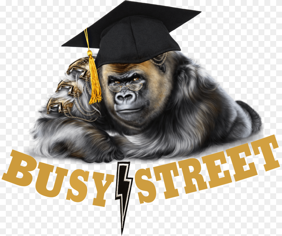 Busy Graduation Sticker Grub Street Png
