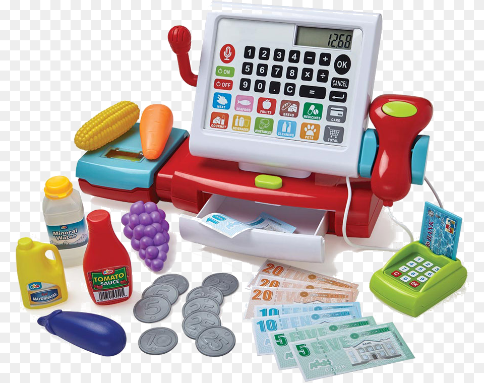 Busy Me Electronic Cash Register, First Aid Free Png Download