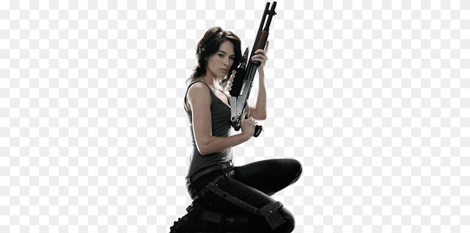 But A Nicely Menacing Tone And A Great Cast Headed Sarah Connor Chronicles Sarah, Firearm, Gun, Handgun, Rifle Png Image