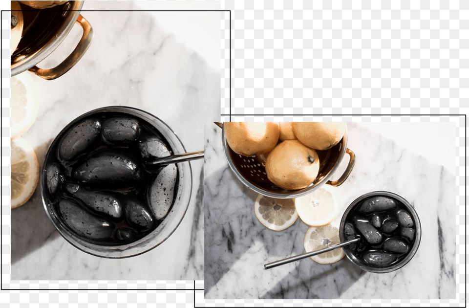 But Here We Just Use A Little Charcoal A Safe Amount Boiled Egg, Cup, Food, Meal, Cutlery Free Transparent Png