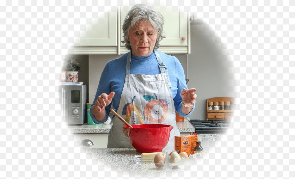 But If You Find That Forgetfulness Is Becoming A Problem Cooking, Adult, Female, Person, Woman Free Transparent Png