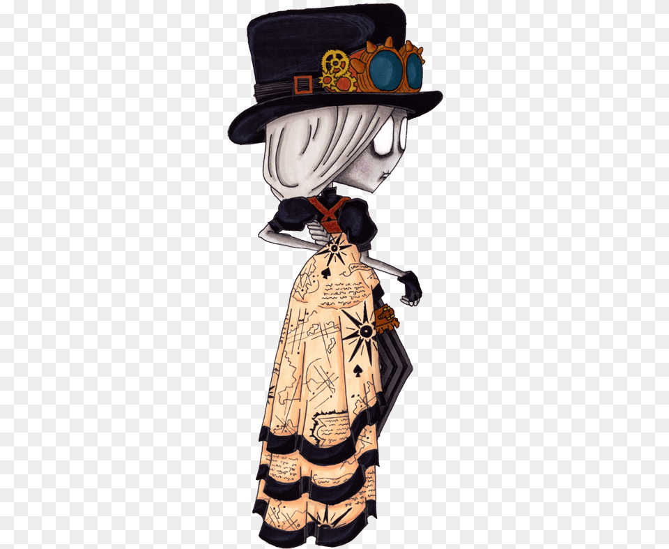 But If You Go See My Lookbook You39ll Find That Each Cartoon Goggles Steampunk, Clothing, Dress, Hat, Adult Free Transparent Png