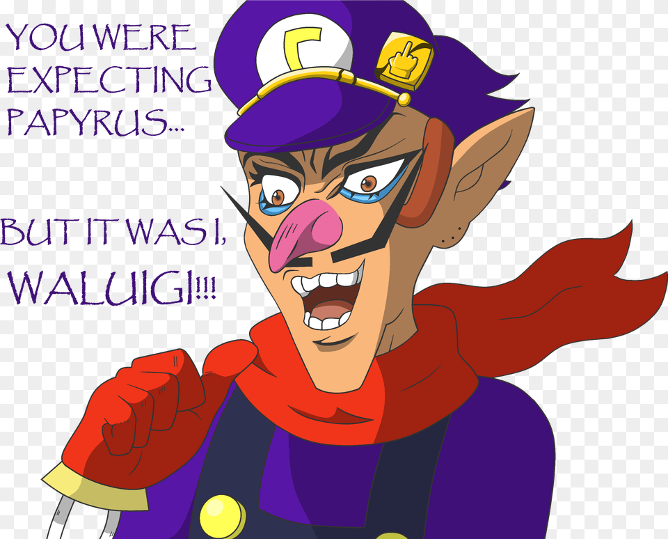 But It Was I Waluigi Waluigi Meme, Baby, Person, Face, Head Free Png Download