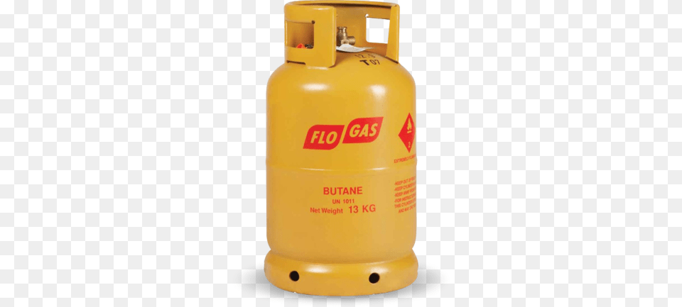 Butane Gas Cylinder Flogas Butane Gas, Ammunition, Grenade, Weapon Free Png Download