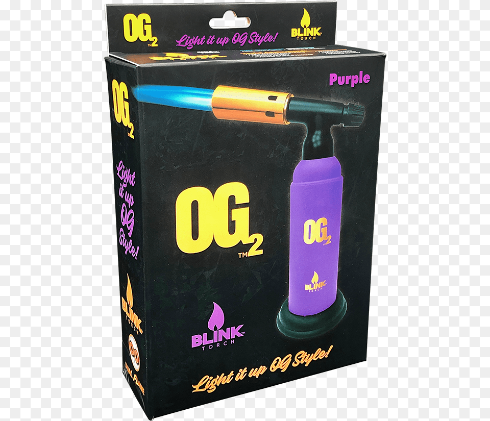 Butane Torch Purple Flame, Bottle, Mailbox, Box, Device Free Transparent Png