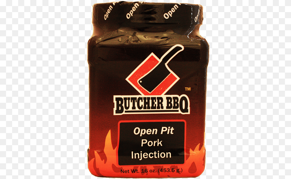 Butcher Bbq Open Pit Pork Injection 1 Lb Butcher Bbq Bird Booster Honey Injection 12 Oz, Can, Tin, Bottle Png