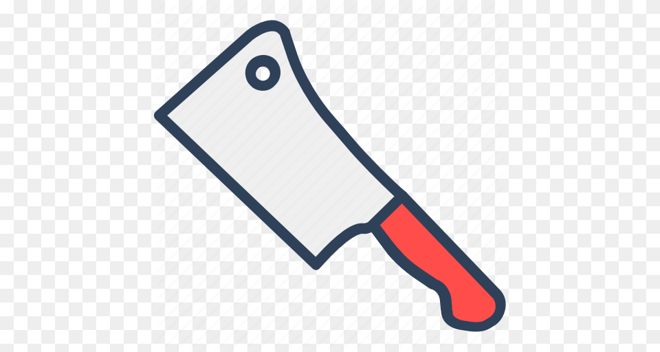 Butcher Knife Chef Knife Chopping Knife Cleaver Knife Icon, Weapon, Blade, Blackboard Png