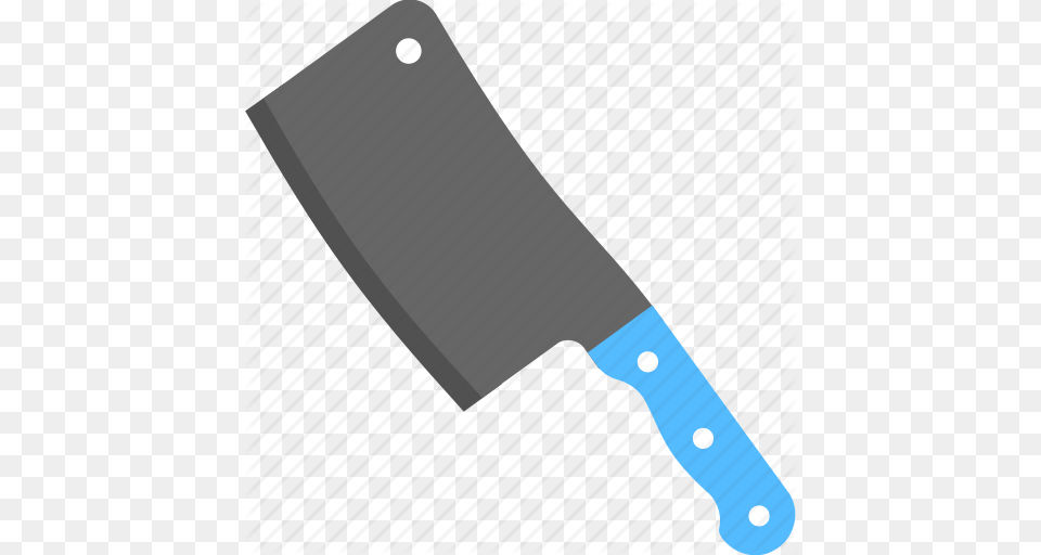 Butcher Knife Cleaver Cutting Weapon Halloween Accessory Meat, Blade Free Png