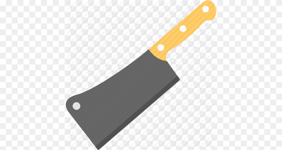 Butcher Knife Cleaver Hatchet Knife Large Knife Icon, Weapon, Device Png