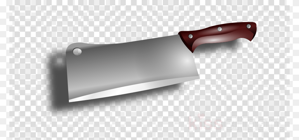 Butcher Knife Clipart Knife Kitchen Knives Cleaver China Flag, Weapon, Blade, Blackboard Free Png