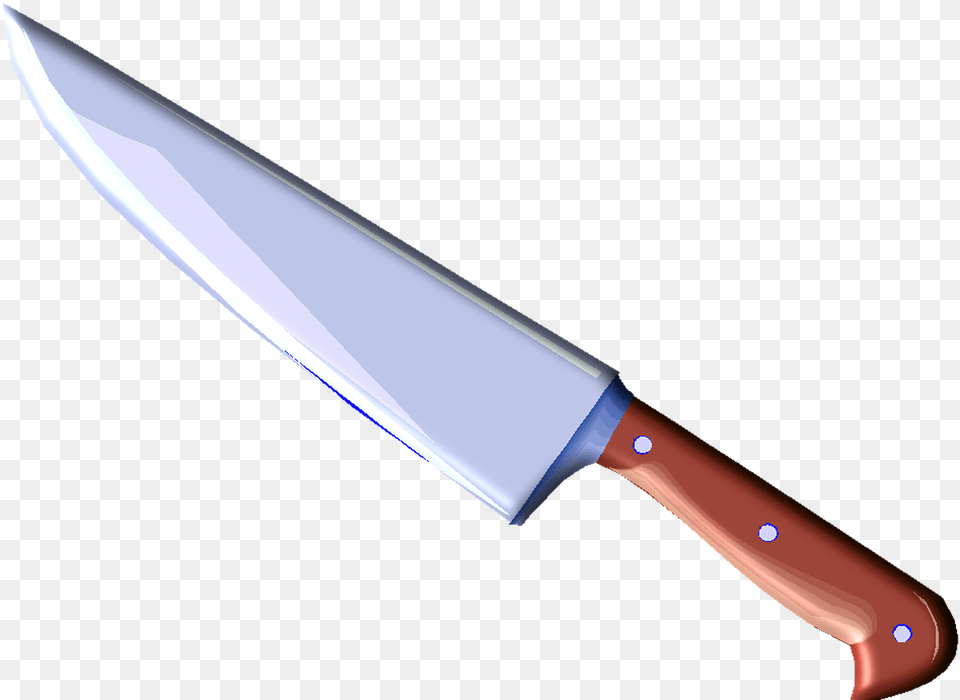 Butcher Knife Kitchen Knives Clip Art Sharp Knife Clipart, Blade, Weapon, Dagger Free Png Download