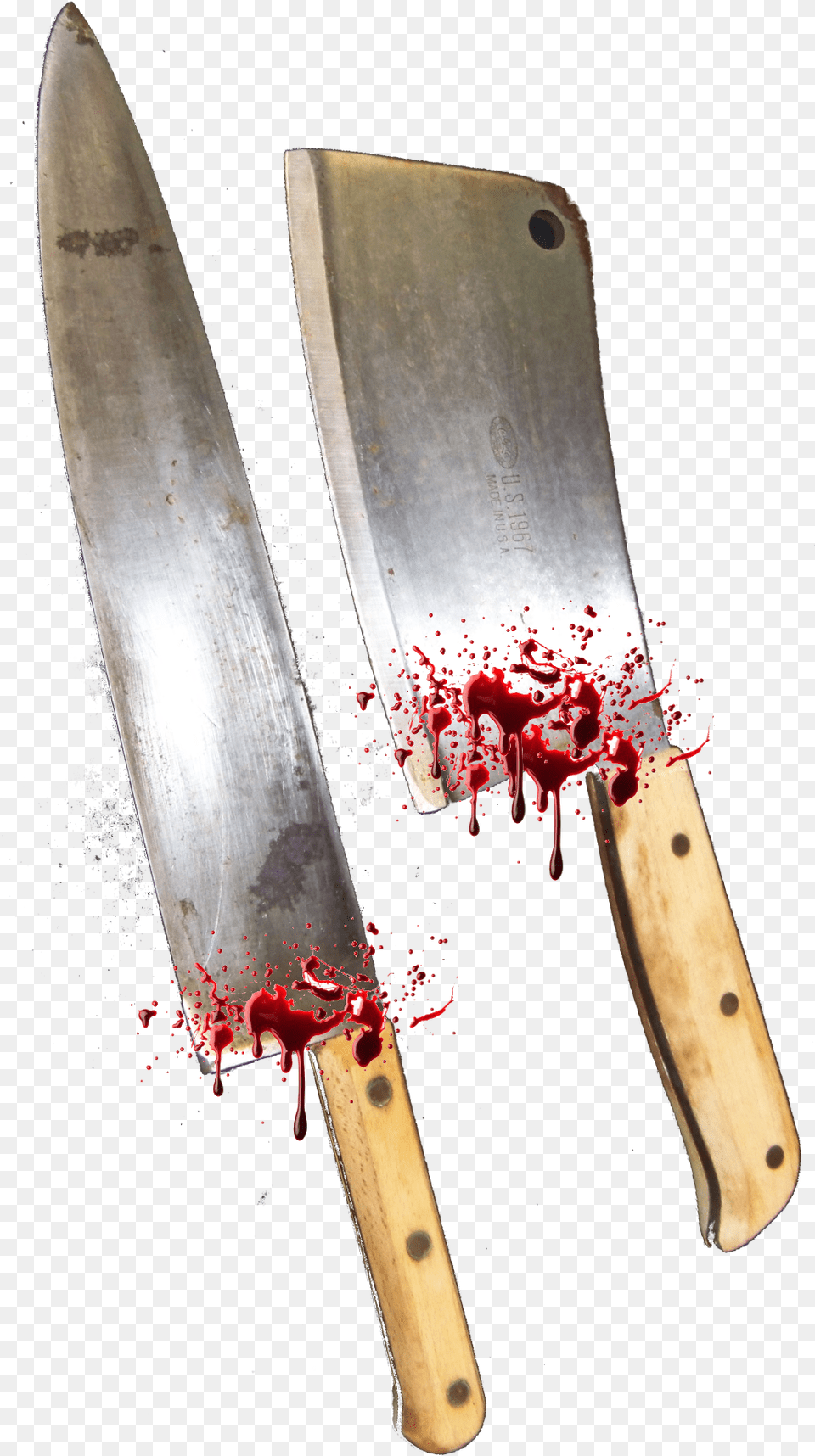 Butcher Knives Butcher Knife Blood, Blade, Weapon, Dagger Png