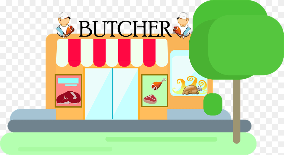 Butcher Shop Cartoon, Cream, Dessert, Food, Ice Cream Png