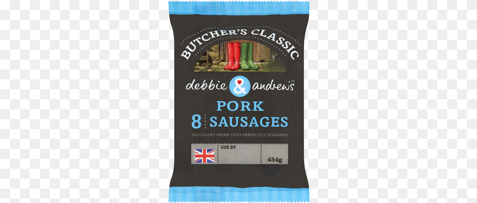 Butchers Classic Pork Sausages Debbie And Andrews, Advertisement, Poster, Blackboard Png