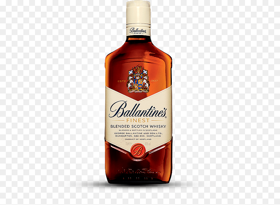 Butelka Whisky Ballantine39s Finest Ballantines Scotch Whisky, Alcohol, Beverage, Liquor, Food Free Png Download