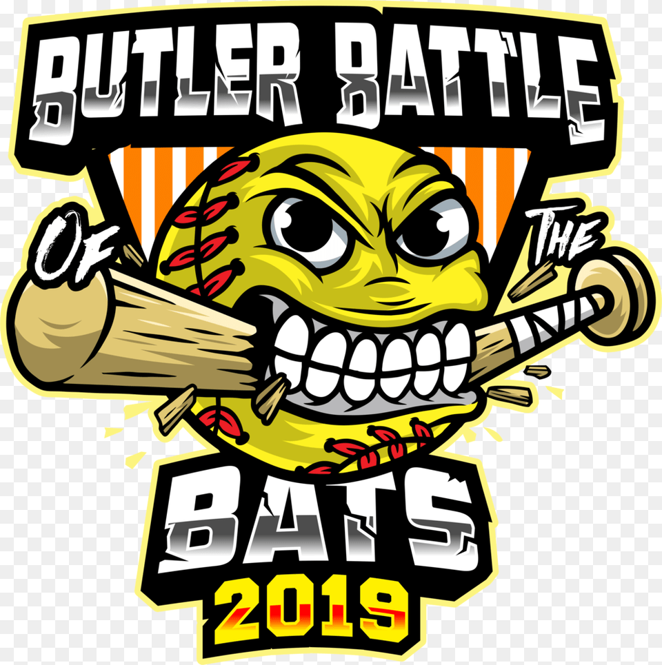 Butler Battle Of The Bats Official Logo Graphic Design, Advertisement, Poster, Sticker Png