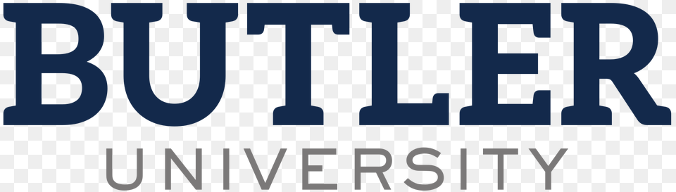 Butler University Logo, Text Free Png Download