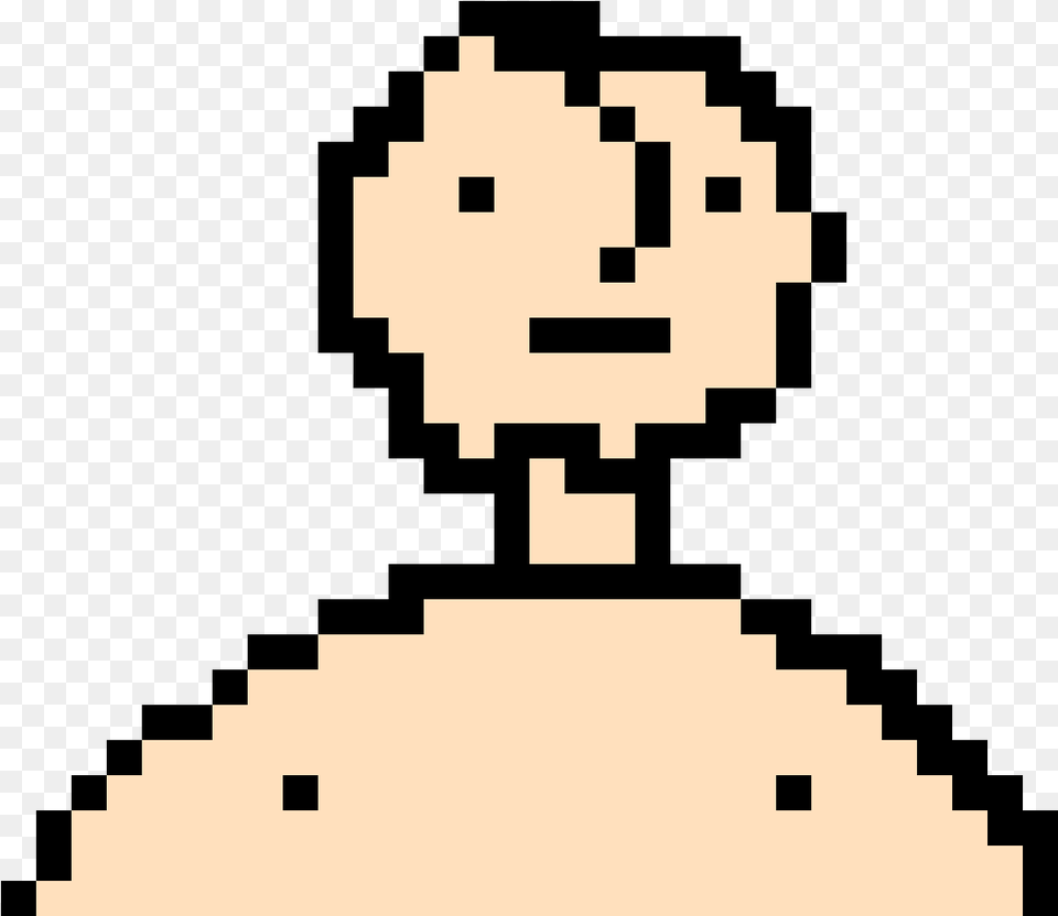 Butt Face 8 Bit Character Base, First Aid Png