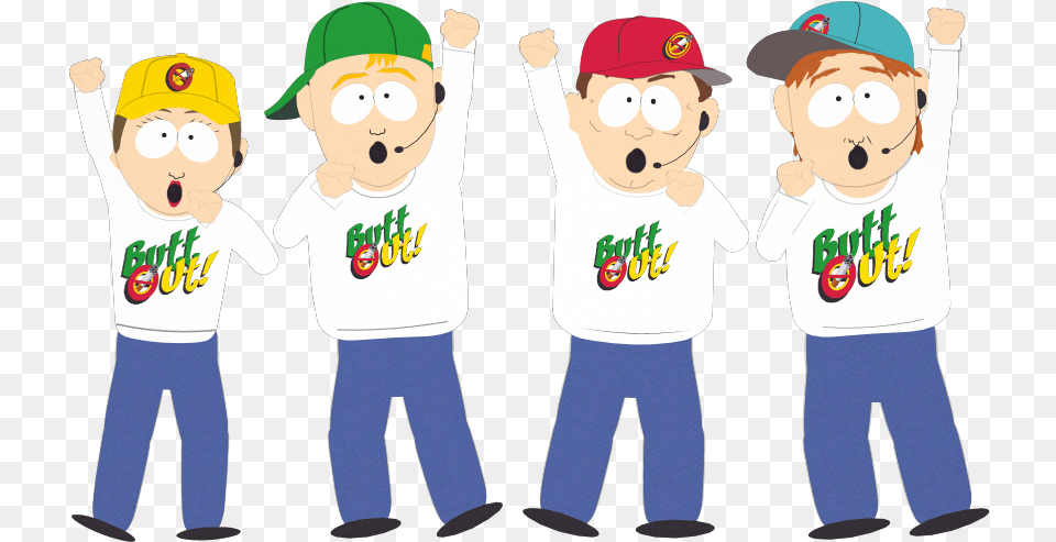 Butt Out South Park, T-shirt, Pants, Hat, Clothing Png