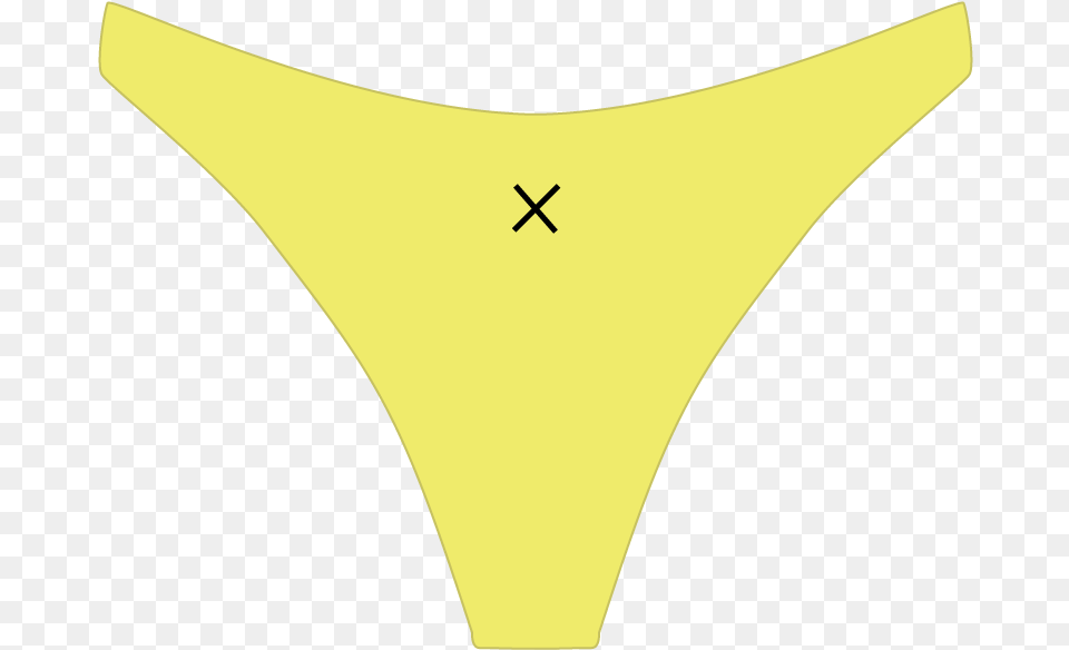Butter Americana Bottoms Thong, Clothing, Lingerie, Panties, Underwear Png Image