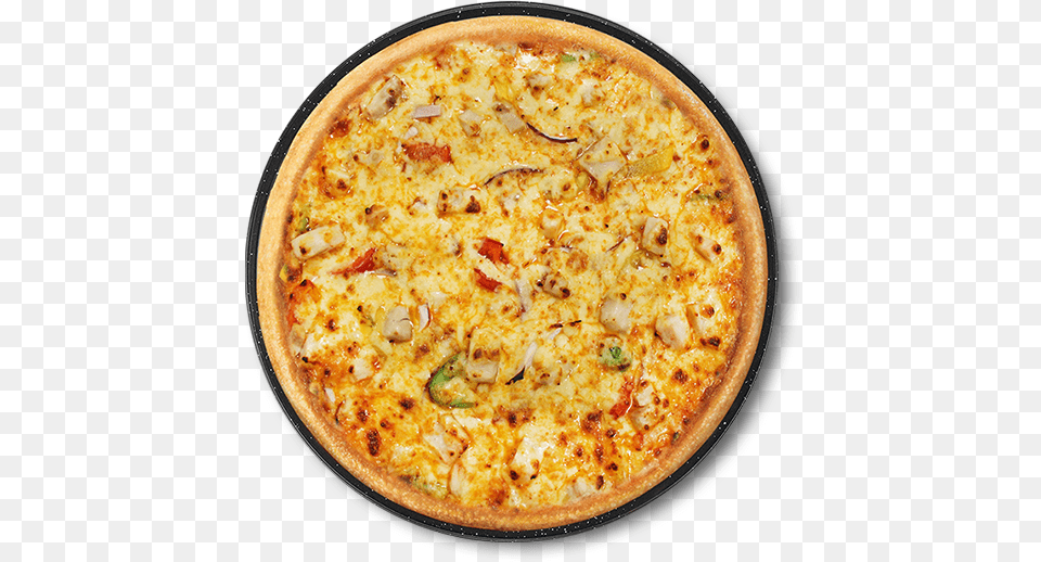 Butter Chicken Pizza, Food, Food Presentation Free Png