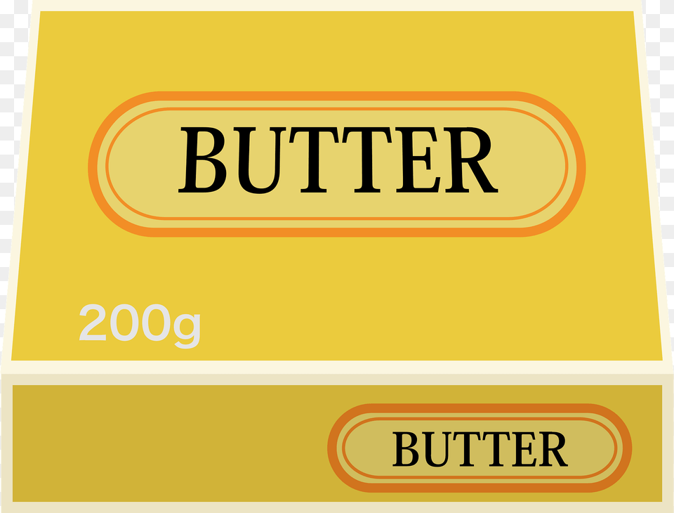 Butter Clipart, Food, Text, Box, Paper Free Png