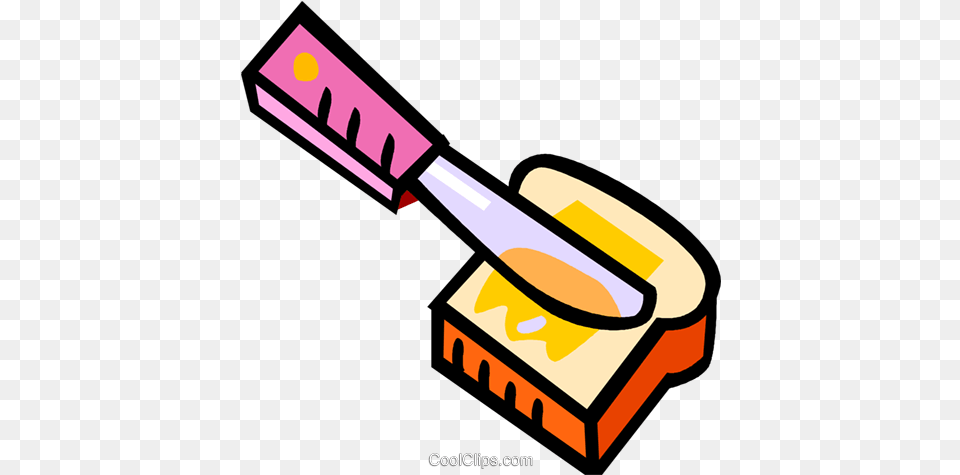 Butter Clipart Butter On Bread Clip Art, Brush, Device, Tool Free Png Download