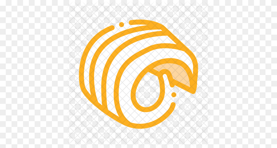 Butter Curl Icon Illustration, Food Free Png Download