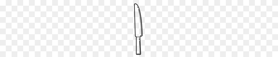 Butter Knife Icons Noun Project, Gray Png