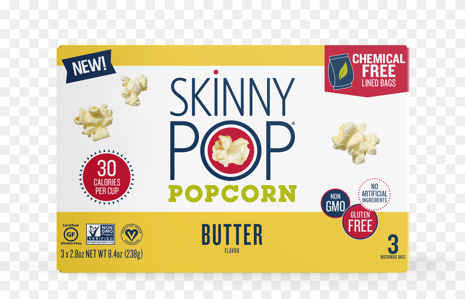 Butter Popcorn Skinny Pop Butter Popcorn, Flower, Plant, Rose, Text Free Png