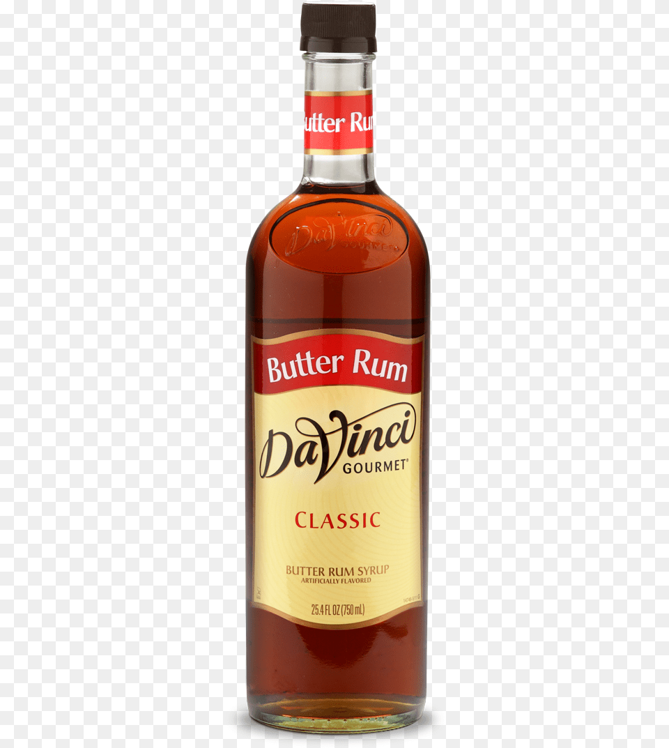 Butter Rum C 750ml G Da Vinci Syrup Irish, Alcohol, Beverage, Liquor, Beer Free Png