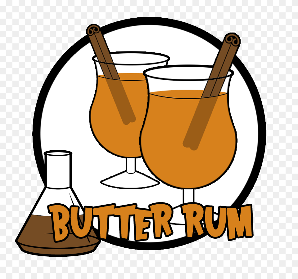 Butter Rum The Mad Doctors Formula, Glass, Alcohol, Beer, Beverage Free Png