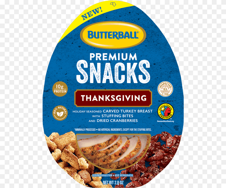 Butterball Snacks, Food, Meal Png