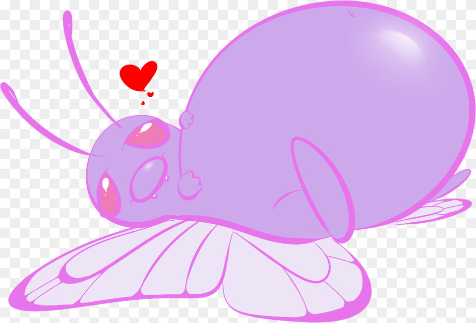 Butterbutt Belly Cartoon, Purple, Balloon, Animal, Fish Png