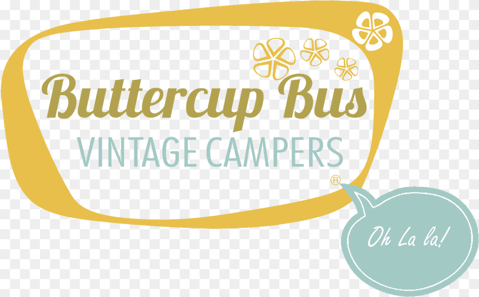 Buttercup Busvintagecampersregisteredtrademark, Text Png
