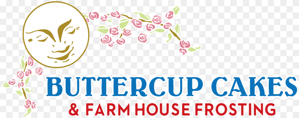 Buttercup Cakes Logo 02 Logo, Flower, Plant, Baby, Person Free Transparent Png