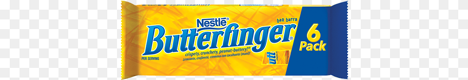 Butterfinger Fun Size Candy Bars For Fresh Candy And Butterfinger Fun Size 6 Pack, Food, Sweets, Gum Free Transparent Png