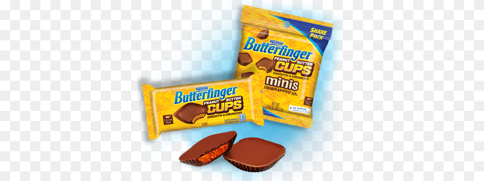 Butterfinger Peanut Butter Cups Nestle Butterfinger Minis Peanut Butter Cups, Food, Sweets, Snack, Ping Pong Png