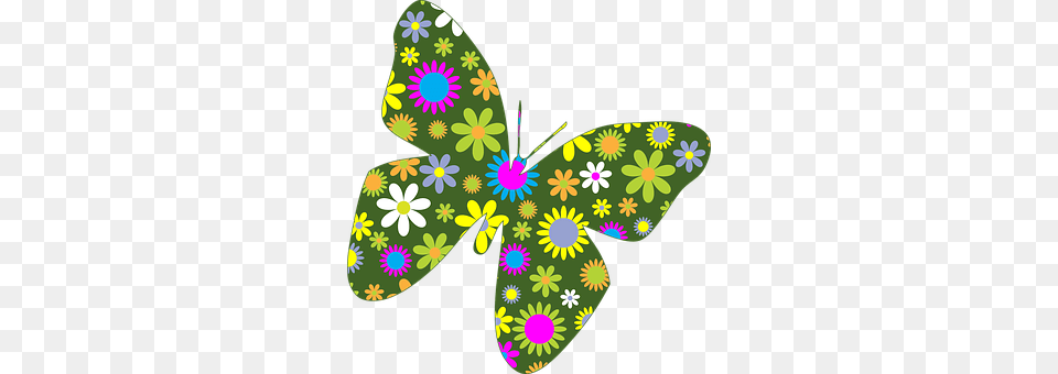 Butterflies Applique, Art, Floral Design, Graphics Free Png Download