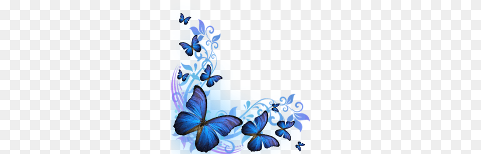 Butterflies, Art, Graphics, Pattern, Floral Design Png Image