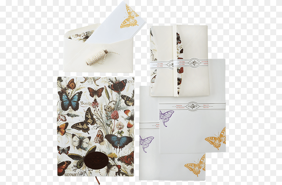 Butterflies Bomoart Butterflies Wrapping Paper, Envelope, Greeting Card, Mail, Plant Png