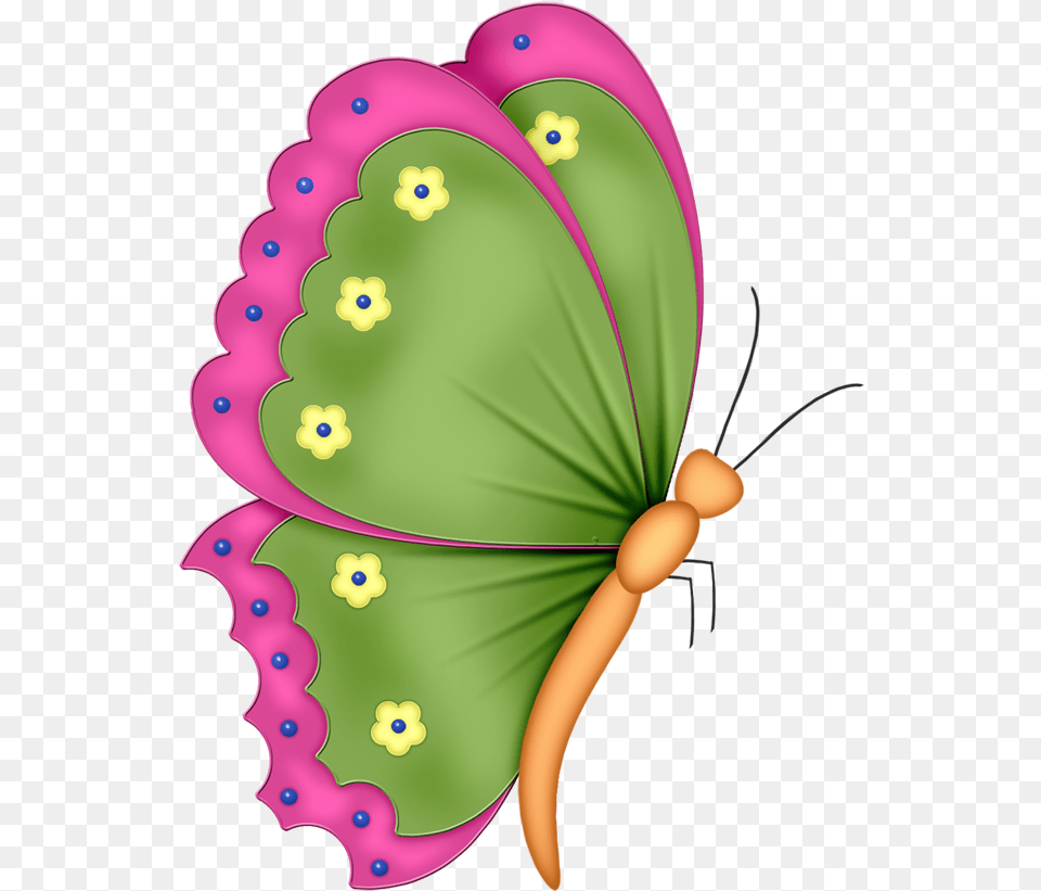 Butterflies Butterfly Clip Art Green Butterfly Hd Butterfly Logos, Pattern, Food, Dessert, Cream Free Png Download