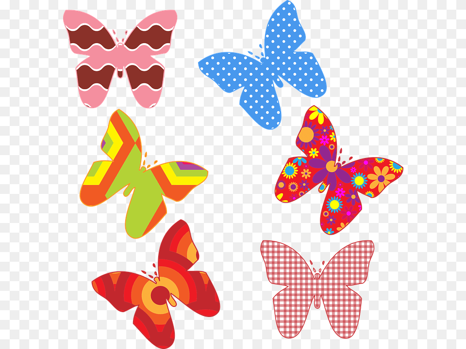 Butterflies Butterfly Colorful Colorful Butterflies Clipart, Accessories, Formal Wear, Tie, Animal Png