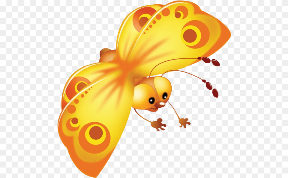 Butterflies Clipart, Flower, Plant, Animal, Bee Png