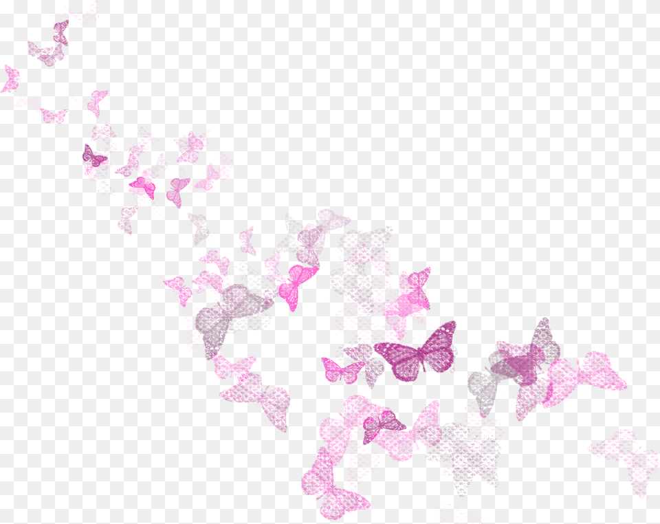Butterflies Decoration Clipart Picture Pink And White Butterfly, Purple, Art, Graphics, Pattern Free Transparent Png