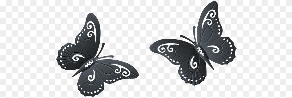 Butterflies Vector Sticker Freetoedit Sheet Metal Butterfly, Accessories, Earring, Jewelry, Appliance Free Transparent Png