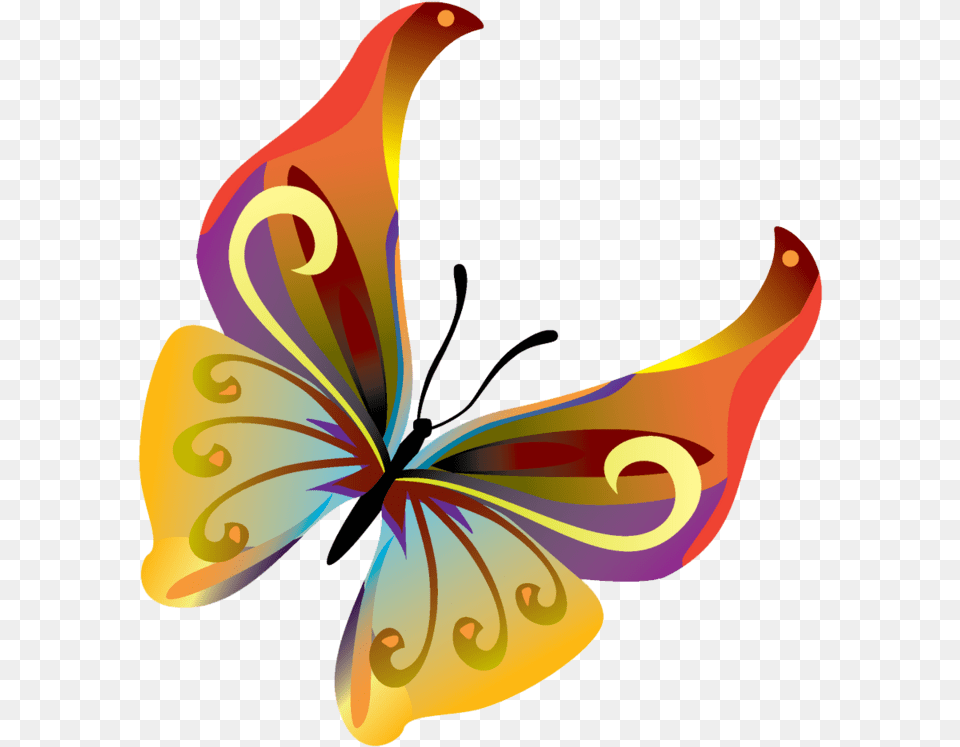 Butterflies Vector Transparent Image, Flower, Plant, Graphics, Anther Png