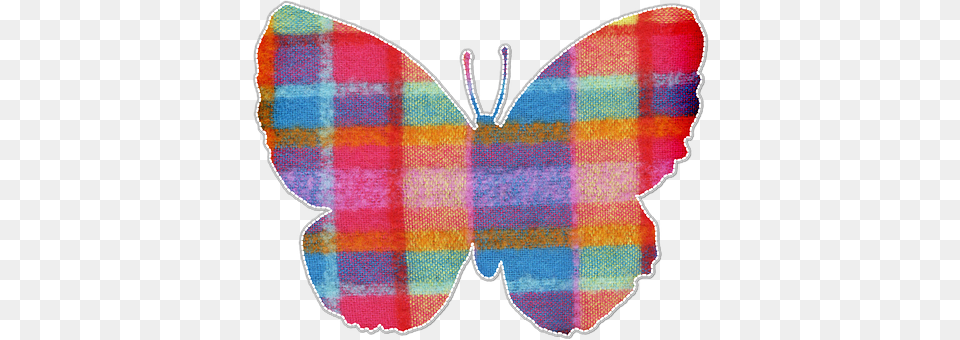 Butterfly Home Decor, Rug, Tartan Png