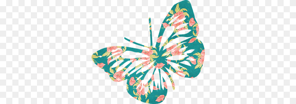 Butterfly Applique, Pattern, Art, Floral Design Png