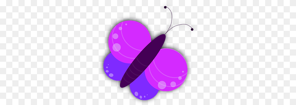 Butterfly Purple, Disk Free Png Download